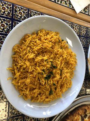 Arab yellow rice