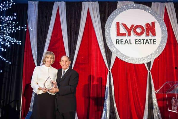 2014 Lyon Real Estate Awards Banquet - Overall Top Producer 2013