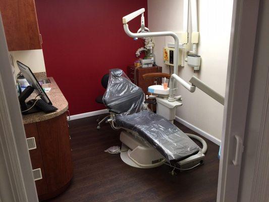 Snapped a pic of the Dental suite