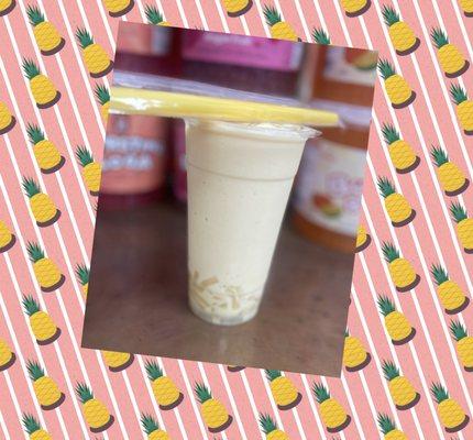 Pineapple boba