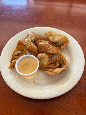 Fried pork wontons