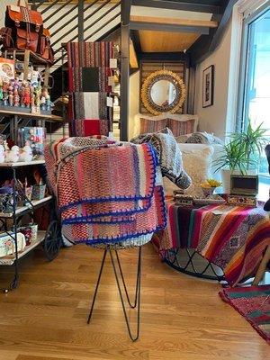 Peruvian rugs and blankets