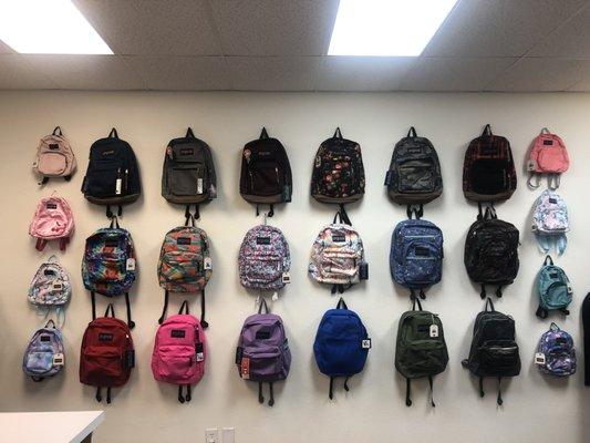 Check out our new backpacks!