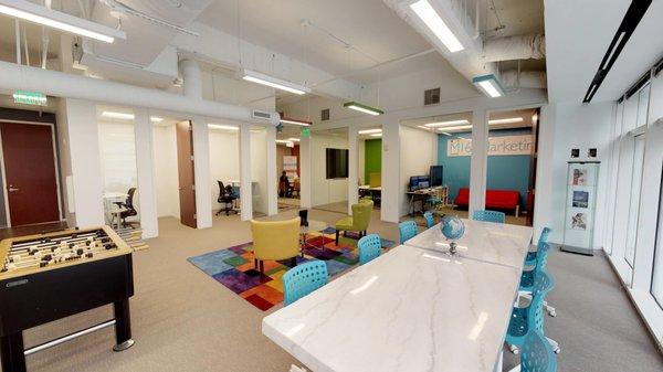 Common area and offices @ M16 Marketing - Atlanta Web Design Company