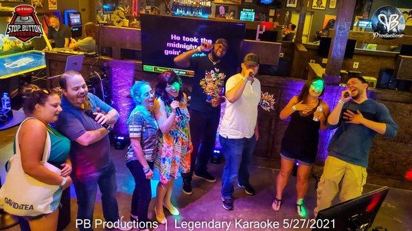 Legendary Karaoke hosted by PB Productions on Thursdays at StopButton