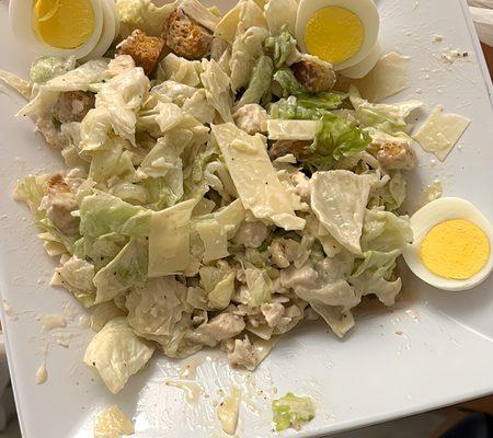 Chicken Caesar salad