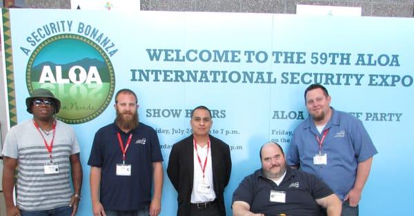 Members of ALOA. Associated Locksmiths of America