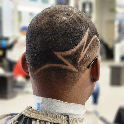 Single Line Hair Design