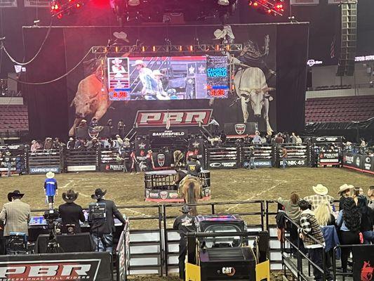 Amazing night at the PBR