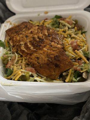 Salmon salad