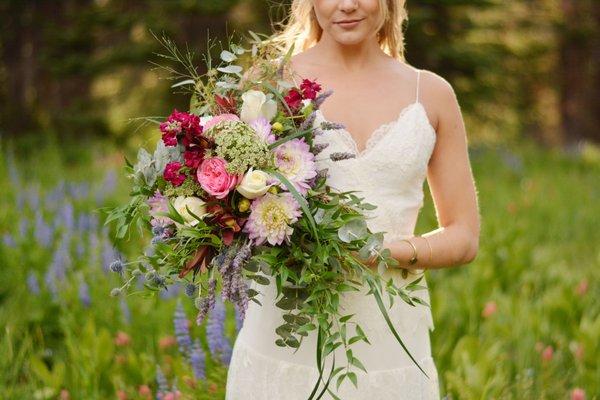 Beautiful Brides with beautiful brides bouquets