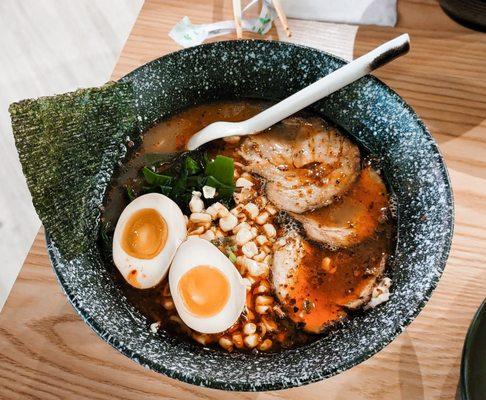 Mala spicy shoyu ramen