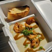 New Orleans BBQ Shrimp and Grits