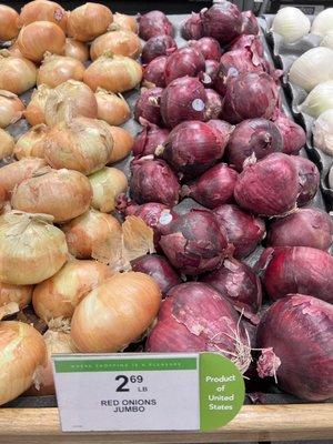 Sad looking onions