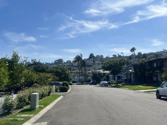 Neighborhood next to the beach