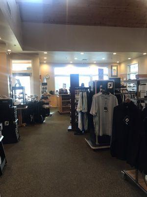 We'll stocked pro shop