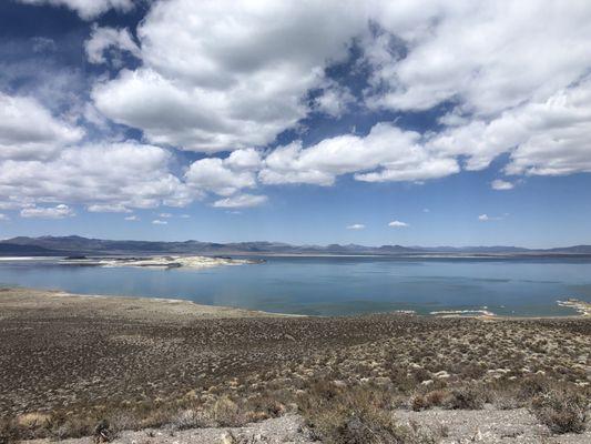 View of Mono Lake from the Top