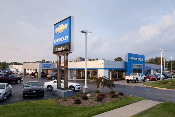 Another angle of the dealership from Saginaw Road