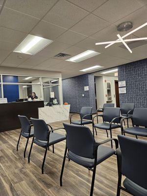 New waiting room