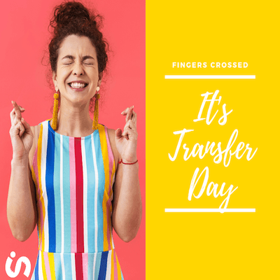 Happy Transfer Day! We're sending tons of baby dust to our lovely Intended Parents M&J and their amazing Surrogate W. #SurrogacySanAntonio