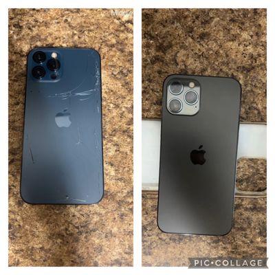 iPhone 12 Pro Max back glass replacement