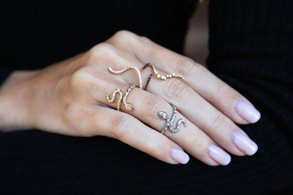 trendy everyday fashion rings