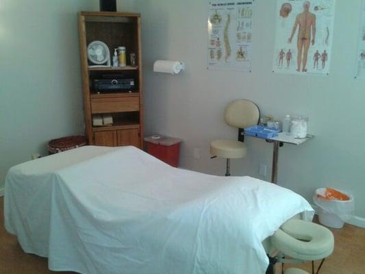 Acupuncture and therapeutic massage room two