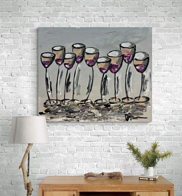 "Wine Party" - edition VI from Mac Worthington Studio