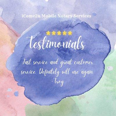 5 Star  Testimonials