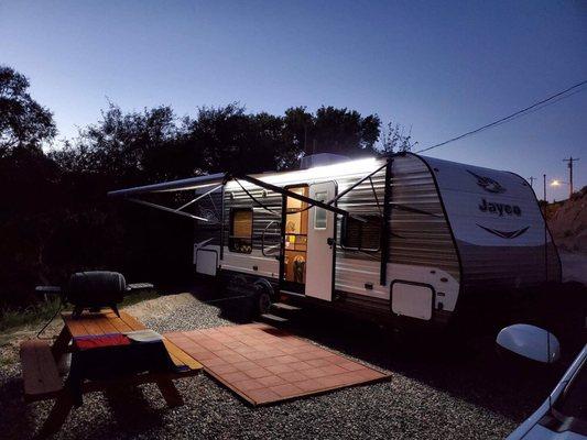 Sunset at Rio Verde RV Park