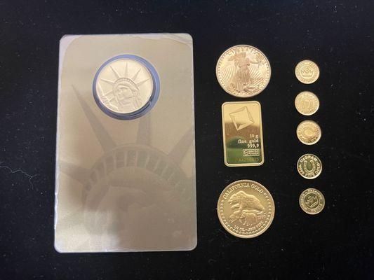 Ask about our Gold Coins and Bullion!