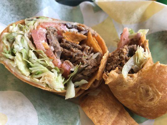 Southwest steak wrap