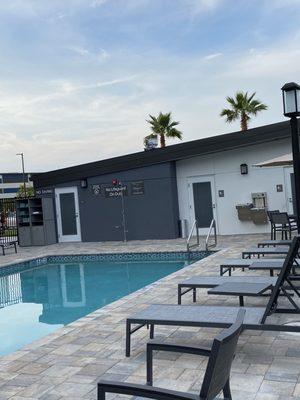 Pool | Residence Inn Wiregrass |Skybox Rooftop Bar | Wesley Chapel FL | May 19, 2022