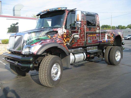 Central Auto Body's monster truck