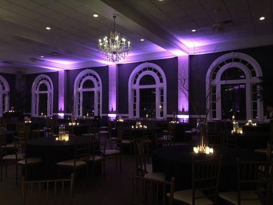 Olmstead Uplight for a wedding.