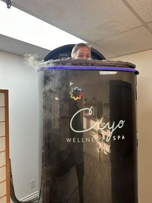 Inside the Cryo machine