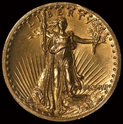 Gold American Eagle