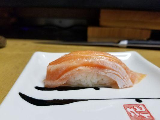 Salmon belly