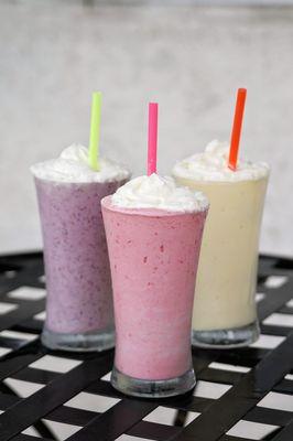 Fresh Fruit & Yogurt Smoothies