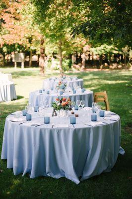 Centerpieces (you can choose from several different sizes and flower/greenery ratios)