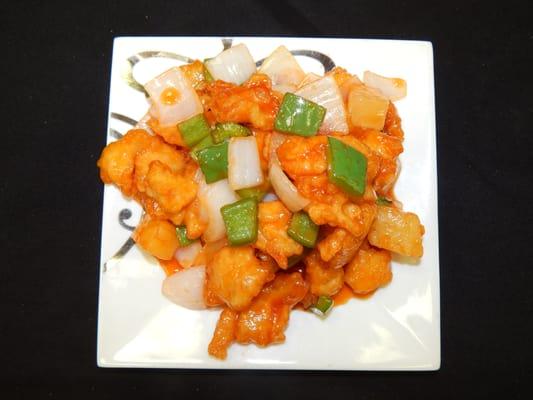 SWEET AND SOUR CHICKEN