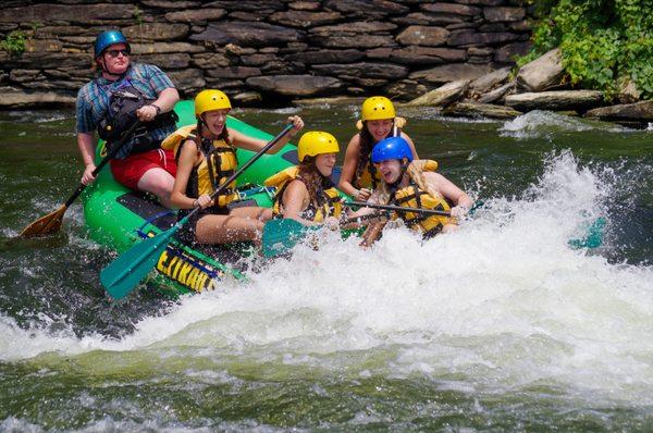 whitewater rafting