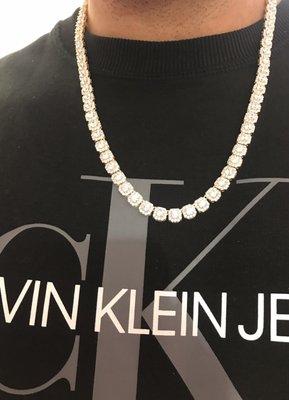 Diamond neckless from goldmines jewelers