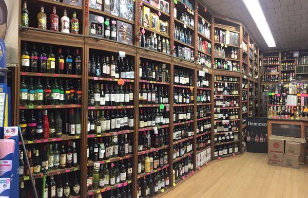 Wine liquor store