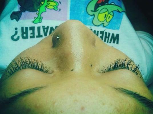 Eyelash extensions