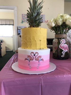 Custom made bachelorette cake