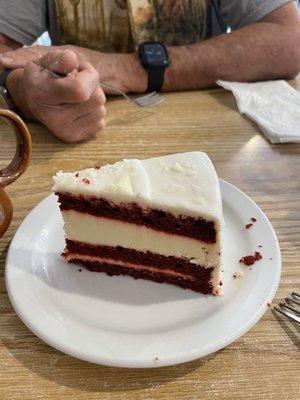 Red velvet cheesecake