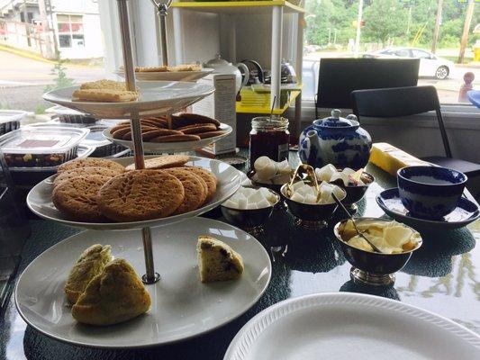 English Tea event :) Complimentary snacks and tea just for visiting!