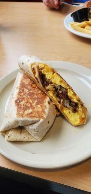 Breakfast burrito