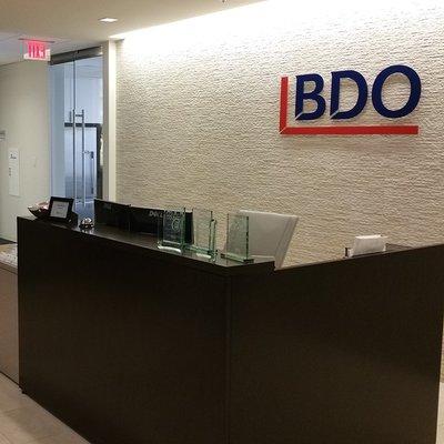 BDO Milwaukee front desk